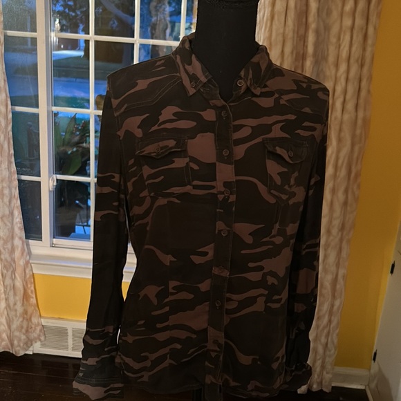 Highway Jeans fatigue button up collared shirt - Picture 10 of 14